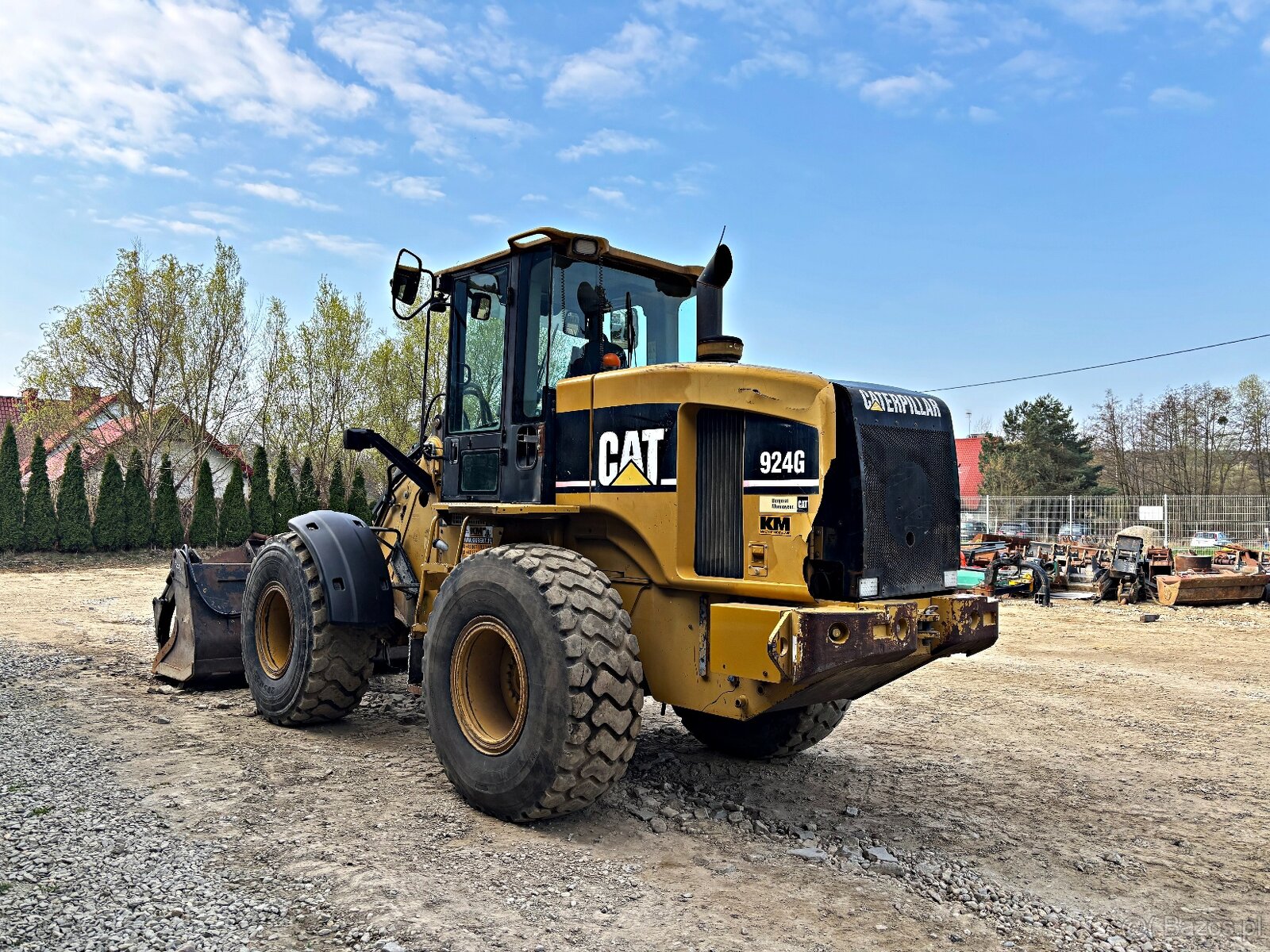 Caterpillar 924 G ŁADOWARKA KOŁOWA 2006R. | LIEBHERR 524 KOM - 17