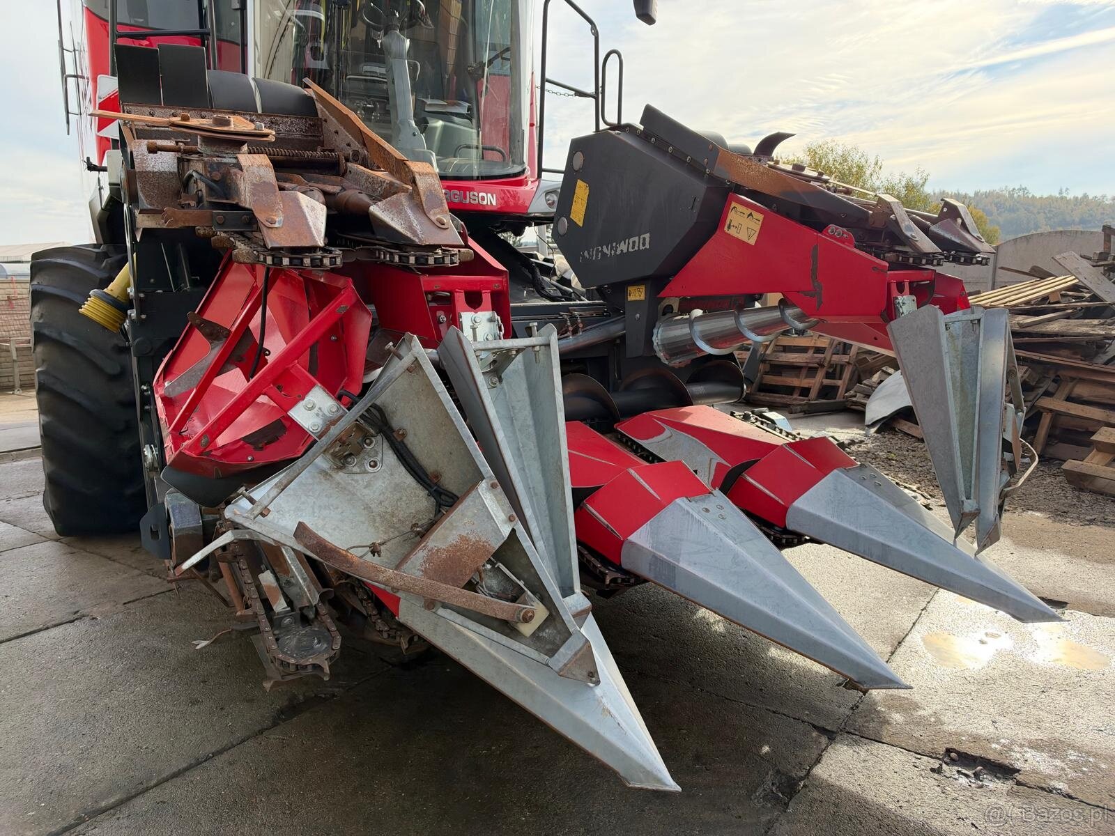 Kombajn Zbozowy Massey Ferguson 7380 Centora + Heder do kuk - 17