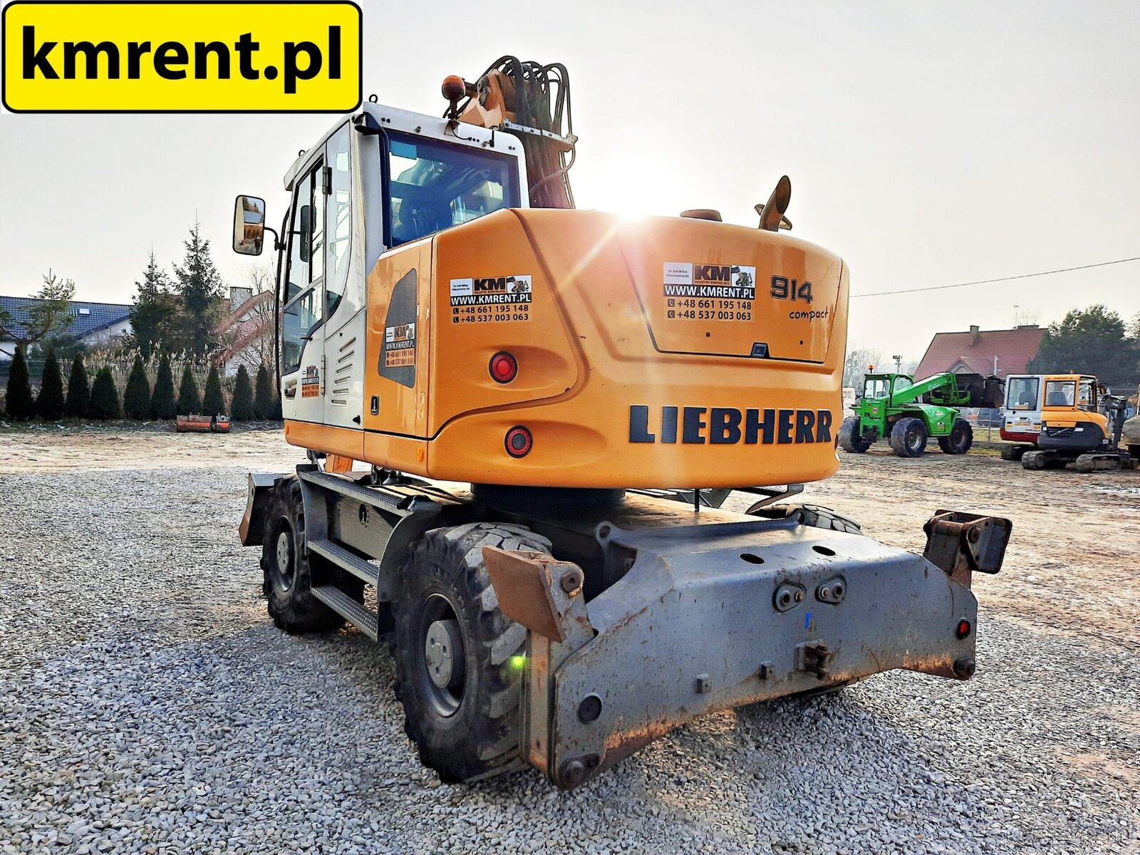 LIEBHERR A914 COMPACT KOPARKA KOŁOWA. 2014R - 17