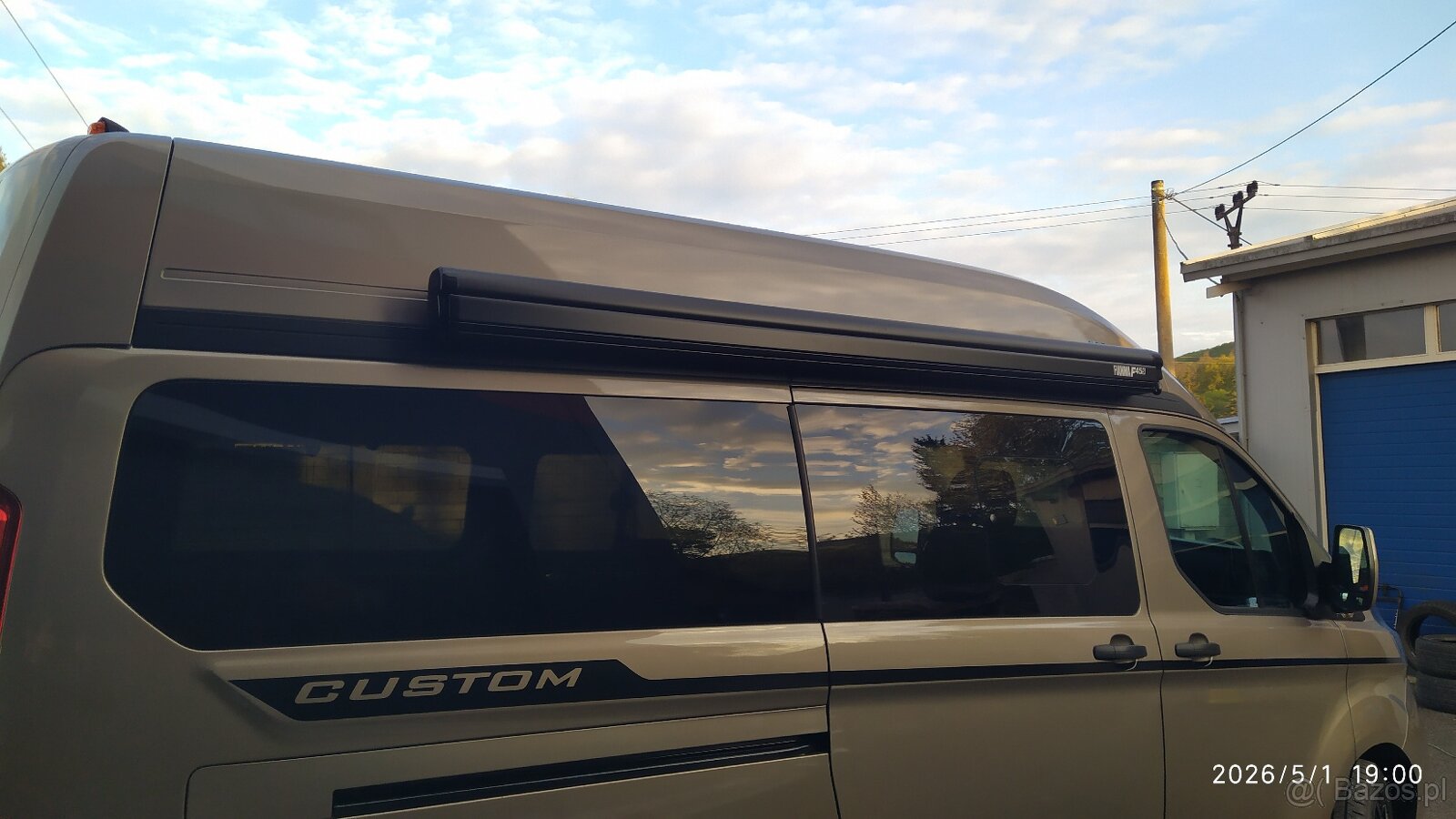 FORD TRANSIT CUSTOM 06/2021, 95tis. km, 9m - 17