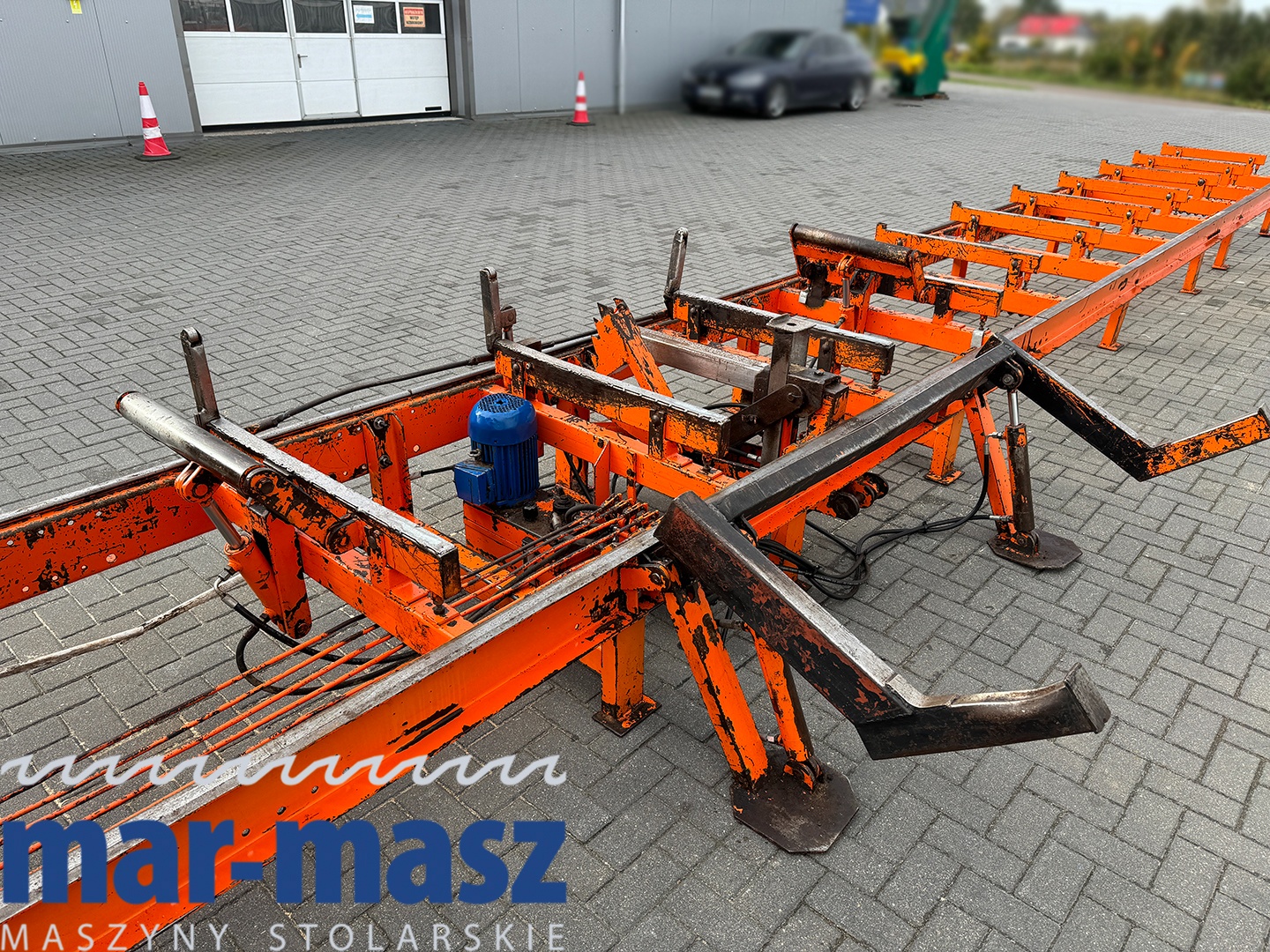 Trak pilarka taśmowa pozioma WIREX typ CZ-1 hydrauliczny - 17
