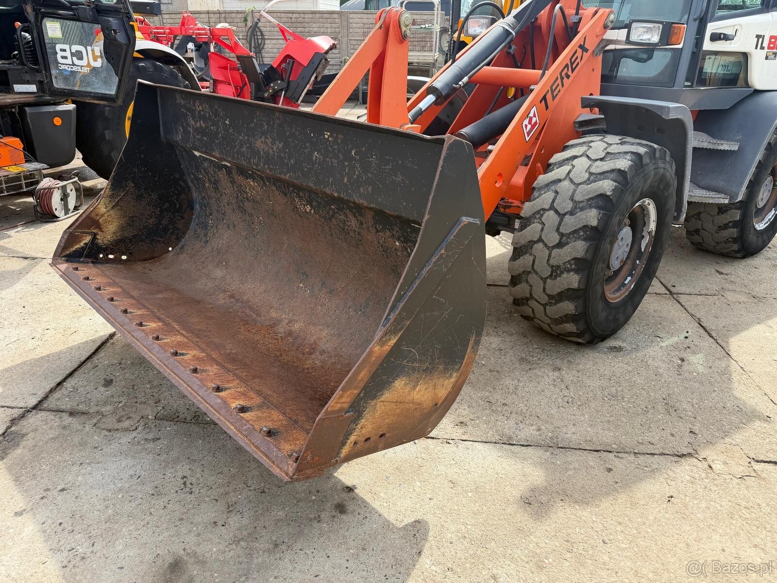 Ładowarka Terex TL80 Łyżka + Widły Szybkozłącze rok prod. 20 - 17