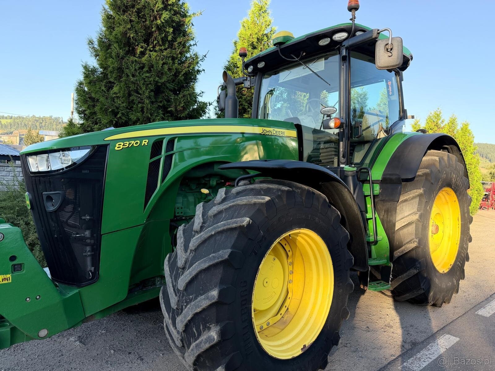 Ciągnik rolniczy John Deere 8370R skrzynia biegów E23 rok pr - 17
