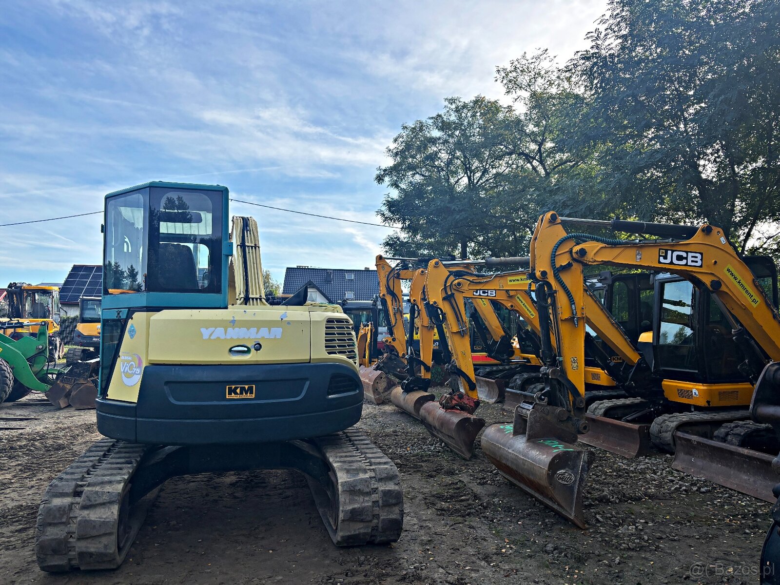YANMAR VIO 75 MIDI-KOPARKA 2007R.| Yanmar vio80 kubota kx80 - 17