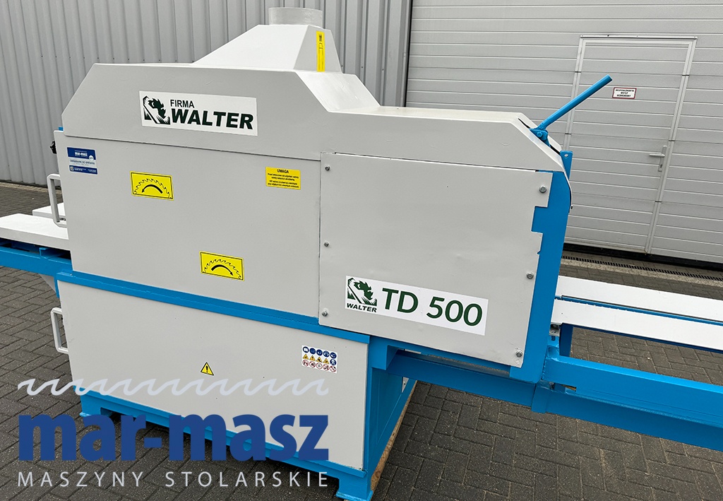 Trak tarczowy dwuwałowy WALTER TD 500 - 17