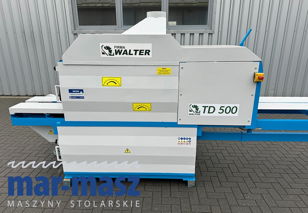 Trak tarczowy dwuwałowy WALTER TD 500 - 17