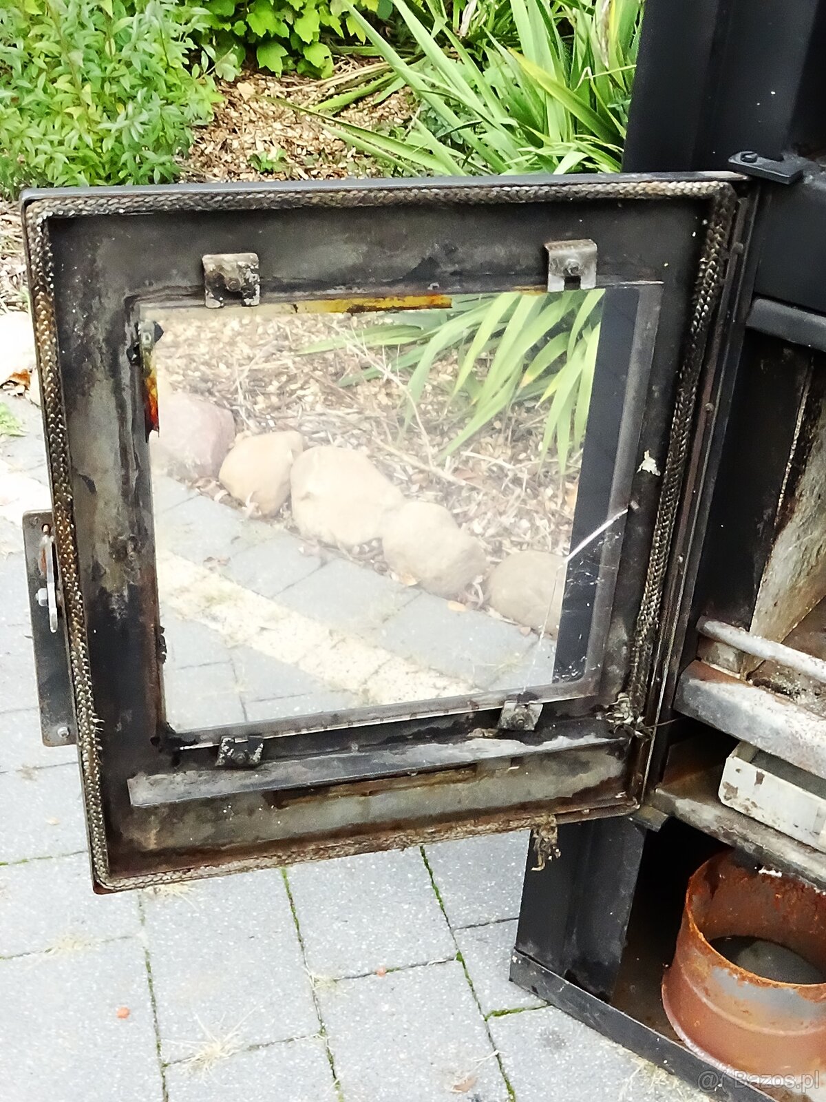 Niemiecki piecyk/kominek wolnostojący grzewczy - 17