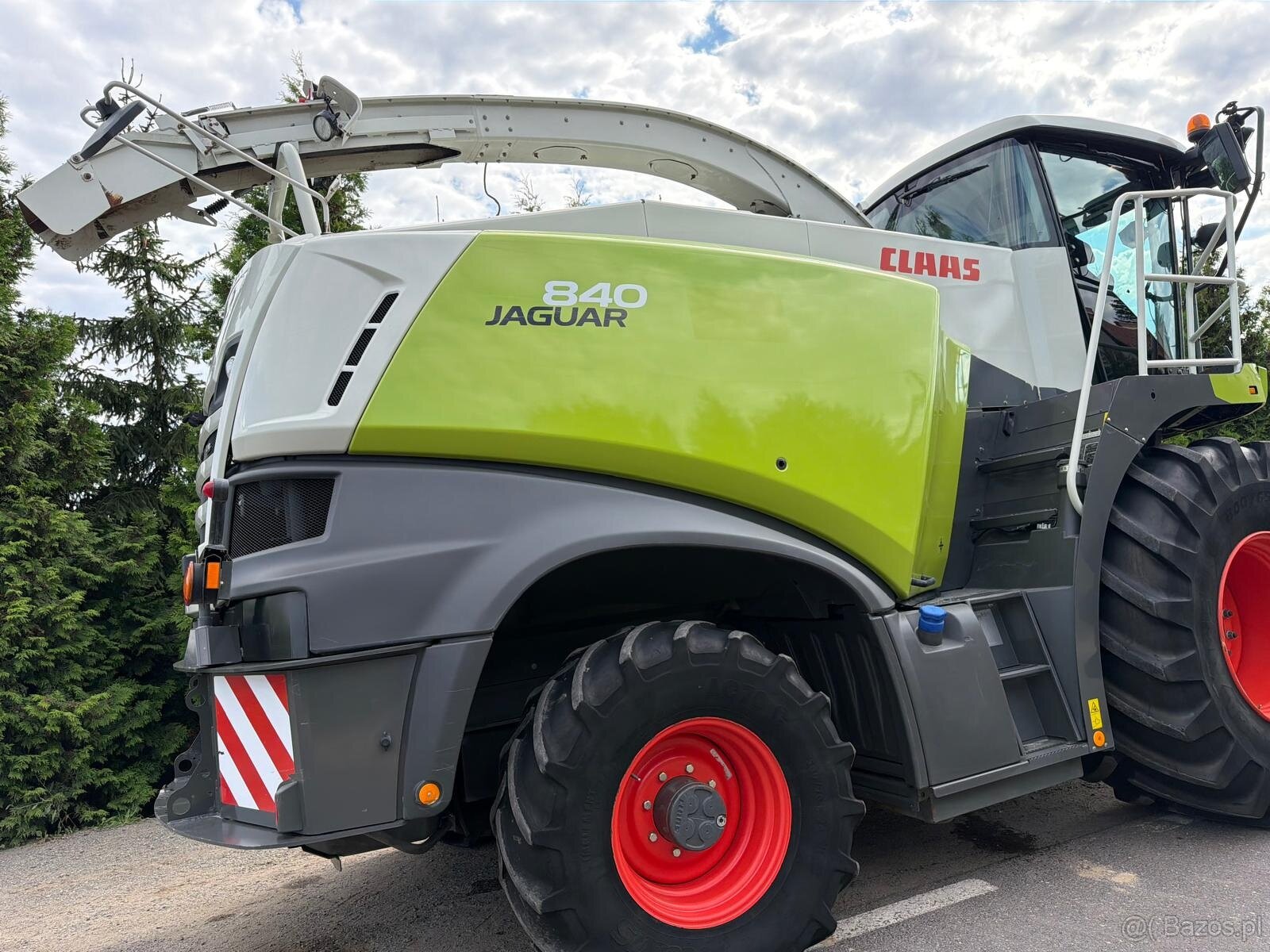 Sieczkarnia do kukurydzy Claas Jaguar 840 4x4 centralne sma - 17