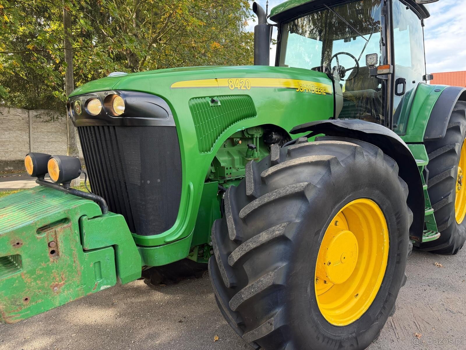 Ciągnik rolniczy John Deere 8420 PowerShift rok prod. 2003 S - 17