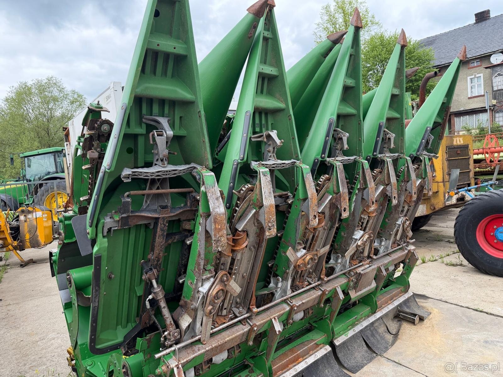 Heder do kukurydzy John Deere 8 rzędowy docinacze, cena 770 - 17