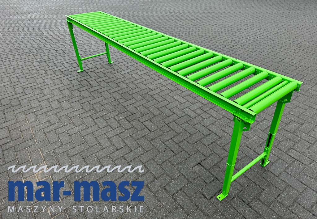 Stół rolkowy przenośnik rolki, regulowany - 17