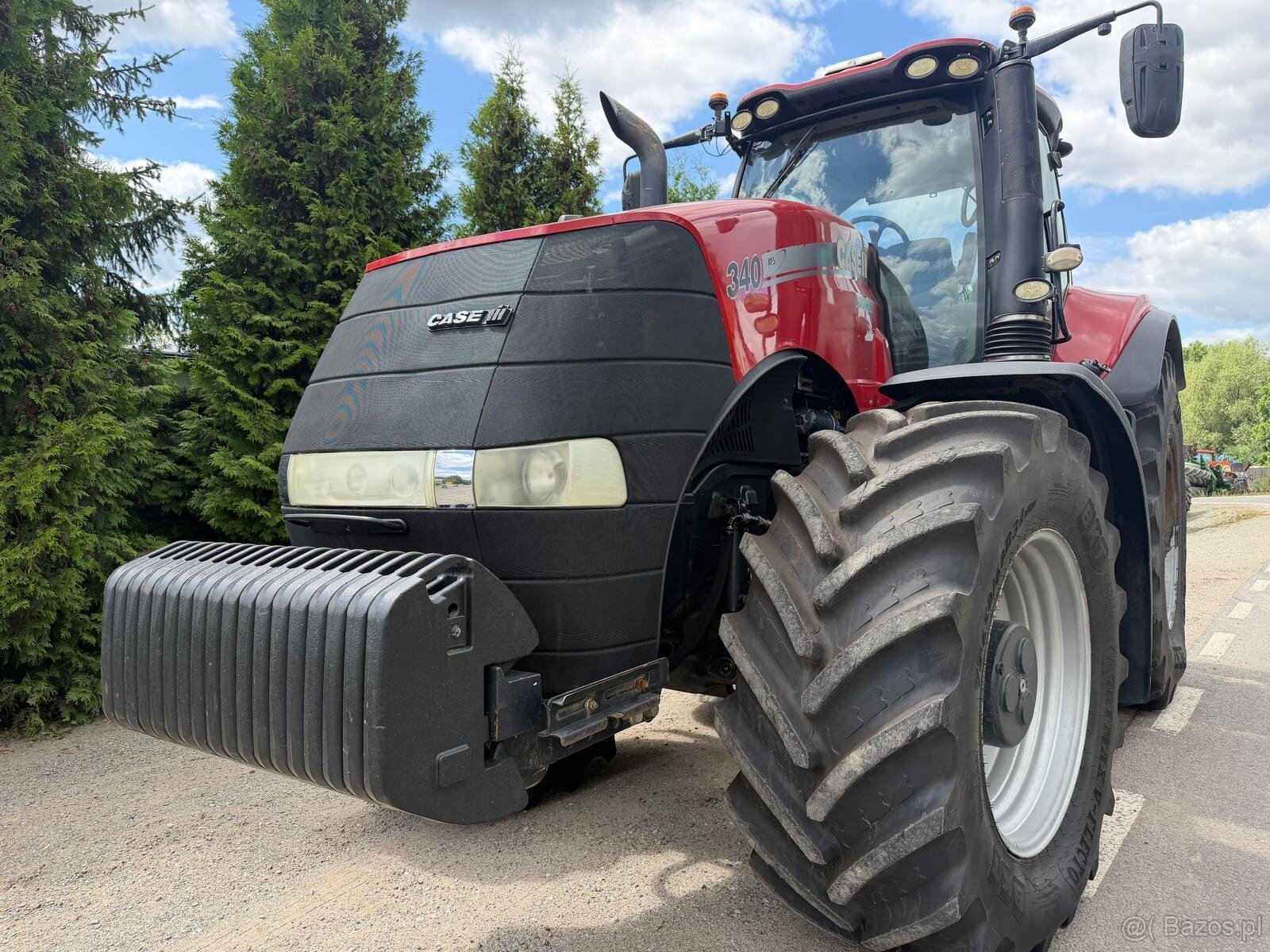 Ciągnik rolniczy Case Magnum 340 PowerShift 19 biegów GPS ro - 17