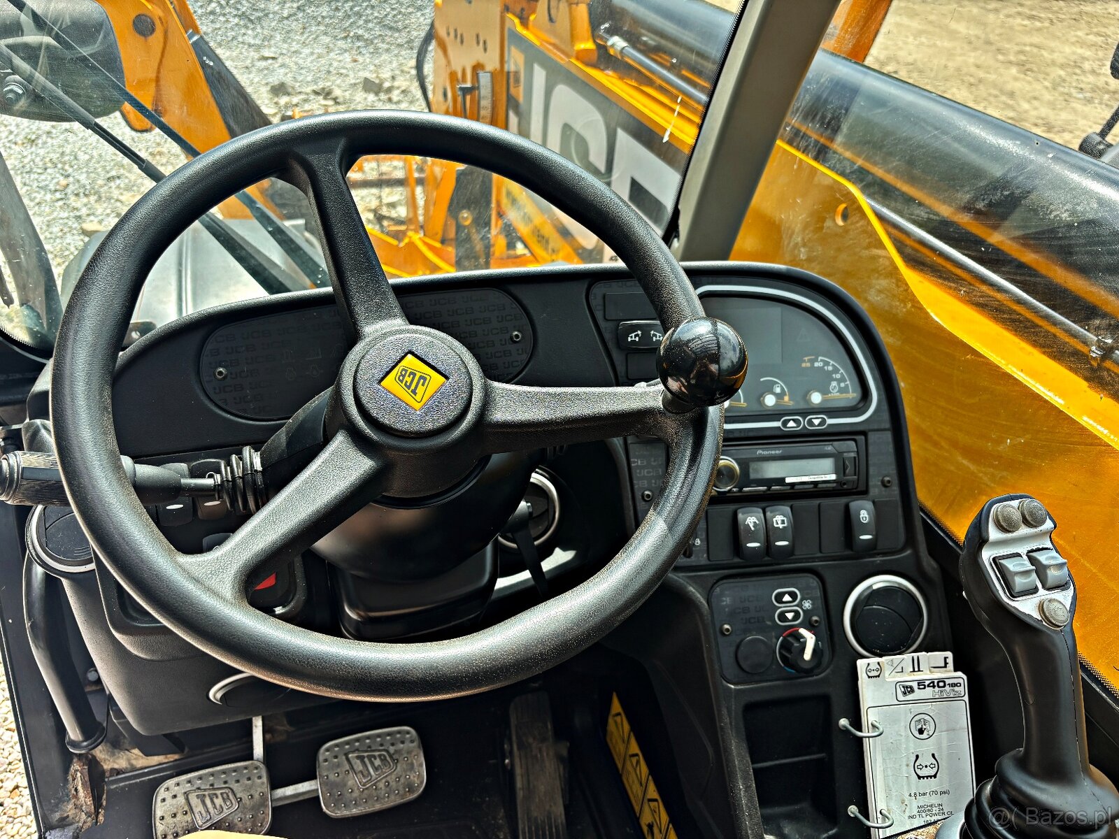 JCB 540-180 ŁADOWARKA TELESKOPOWA 2018R. MTH:1870 | JCB 53 - 17