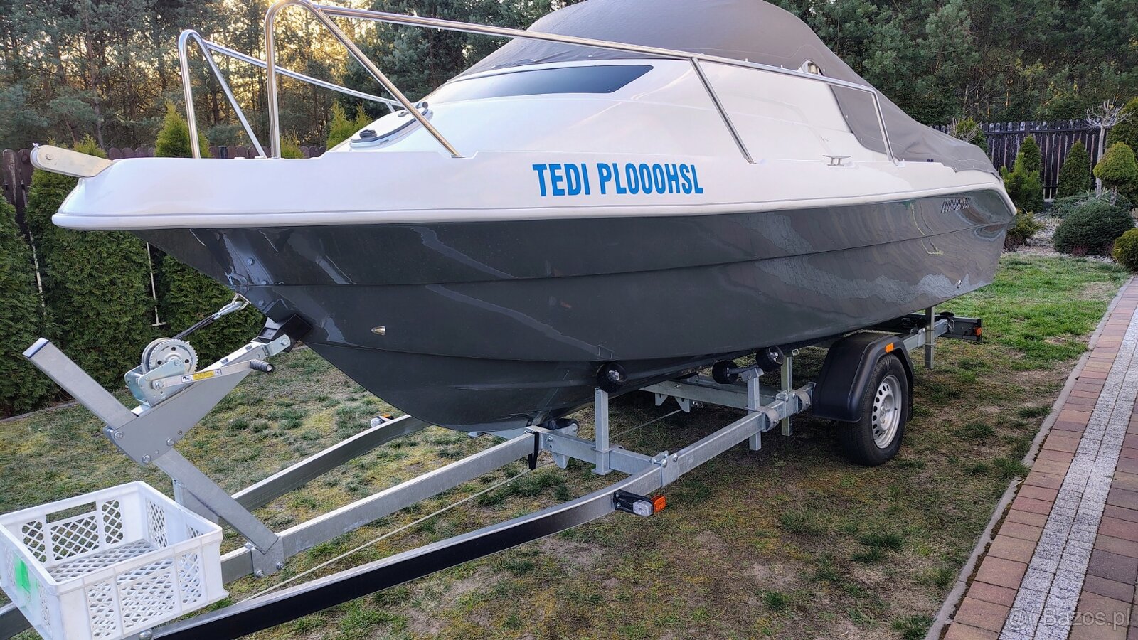 Motorówka SCALAR 525 CABIN+Silnik YAMAHA 60KM+Przyczepa - 17