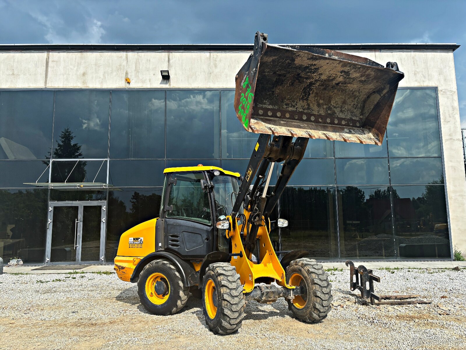 JCB 406 B ŁADOWARKA KOŁOWA 2013R | 407 409 VOLVO L30 L20 CAT - 17