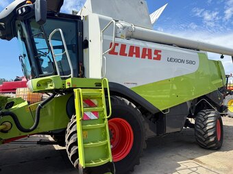 Kombajn zbożowy Claas Lexion 580 heder V750 laser pilot spro - 17