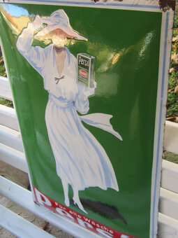 Stary szyld emaliowany Persil, 40x60 cm, w bardzo dobrym sta - 17