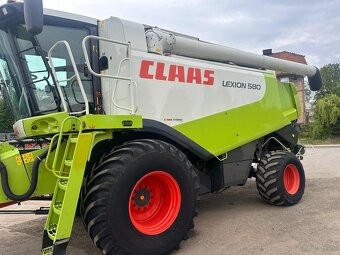 Kombajn zbożowy Claas Lexion 580 rok pr 2010 heder Vario Las - 17