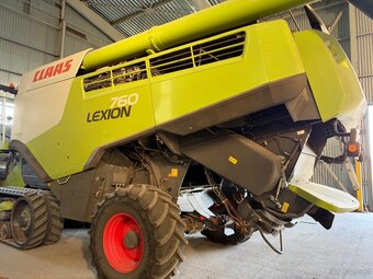 Kombajn zbozowy Claas Lexion 760TT 4x4 heder V930 rok pr 20 - 17