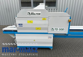 Trak tarczowy dwuwałowy WALTER TD 500 - 17