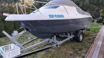 Motorówka SCALAR 525 CABIN+Silnik YAMAHA 60KM+Przyczepa - 17