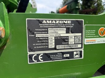 Agregat Bezorkowy Uprawowy AMAZONE CENIUS 4003-2TX Rok prod. - 17