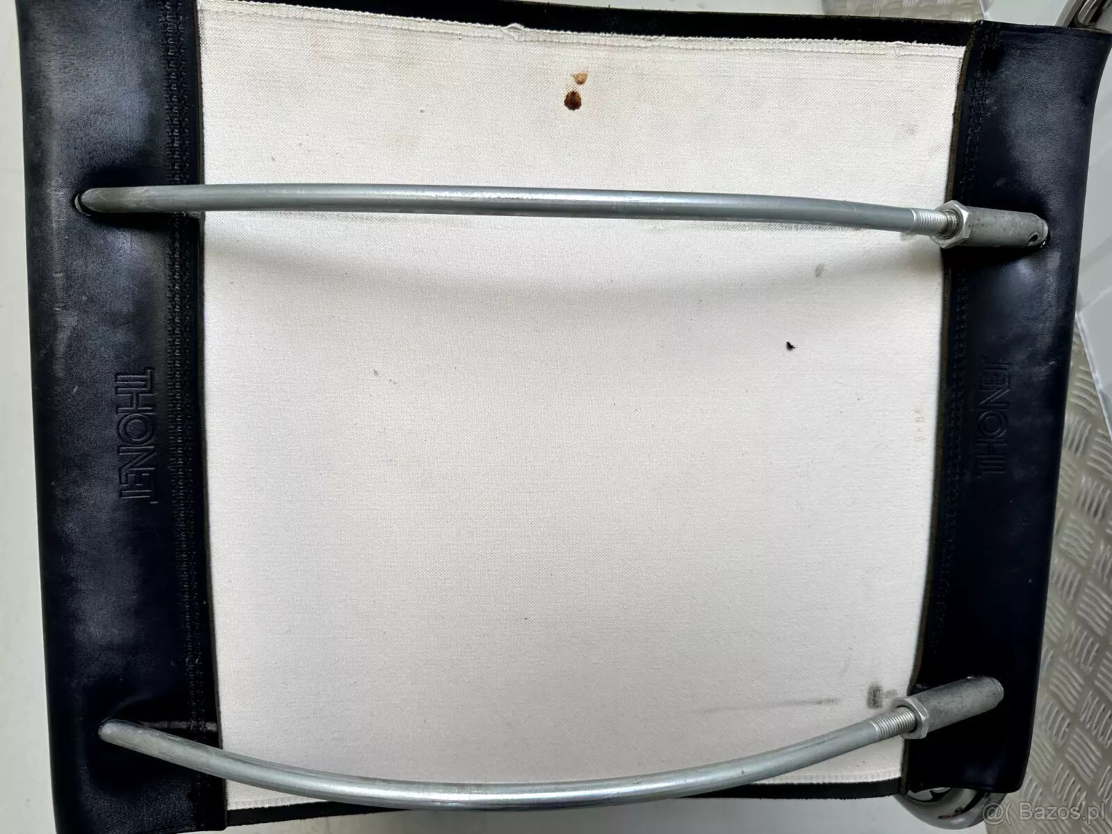 7 x Thonet S33 Cantilever Chair Bauhaus Classic Leather Blac - 18