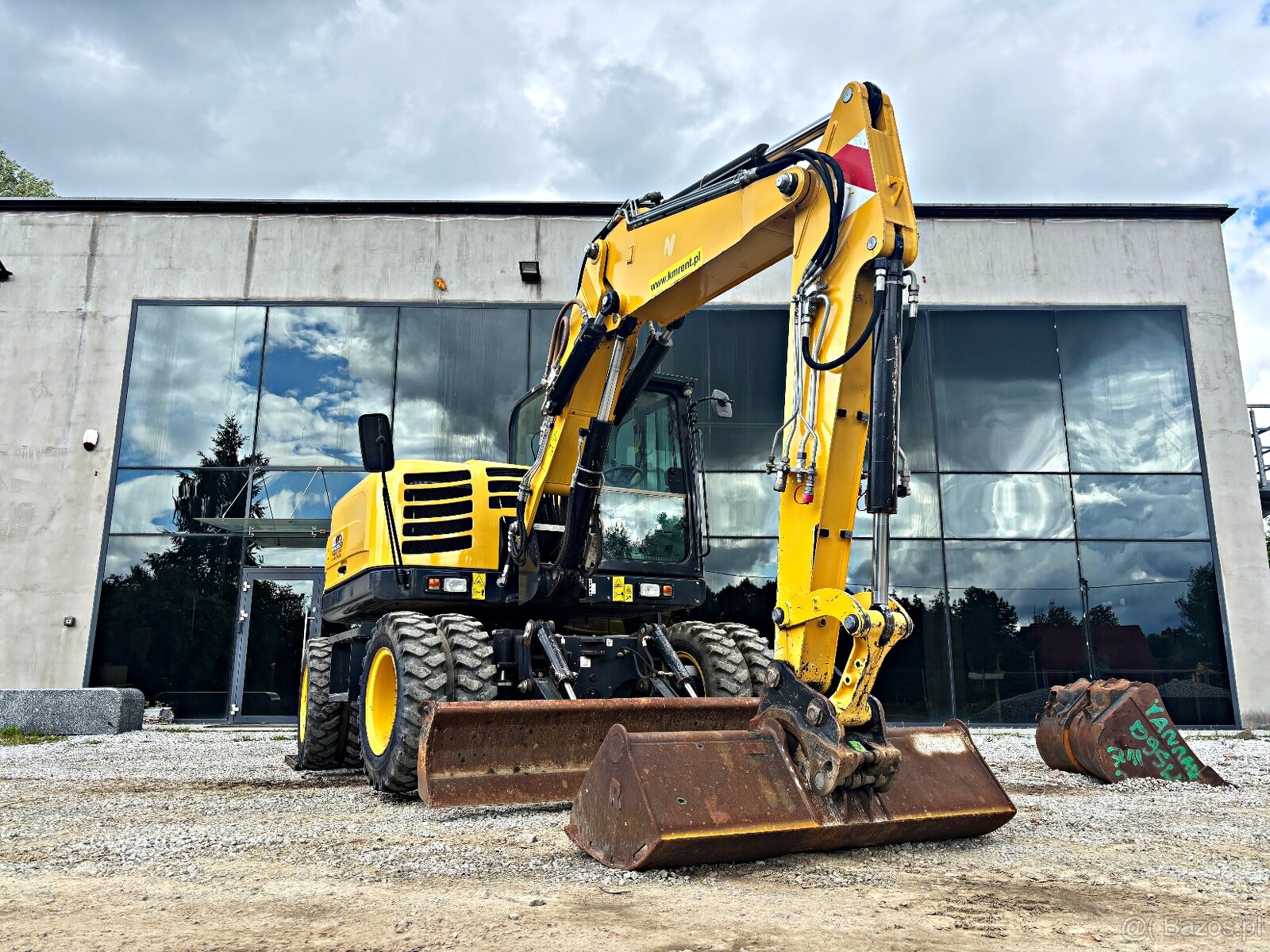 Yanmar B95W KOPARKA KOŁOWA 2020R. MTH: 2614 | KOMATSU PW 98 - 18