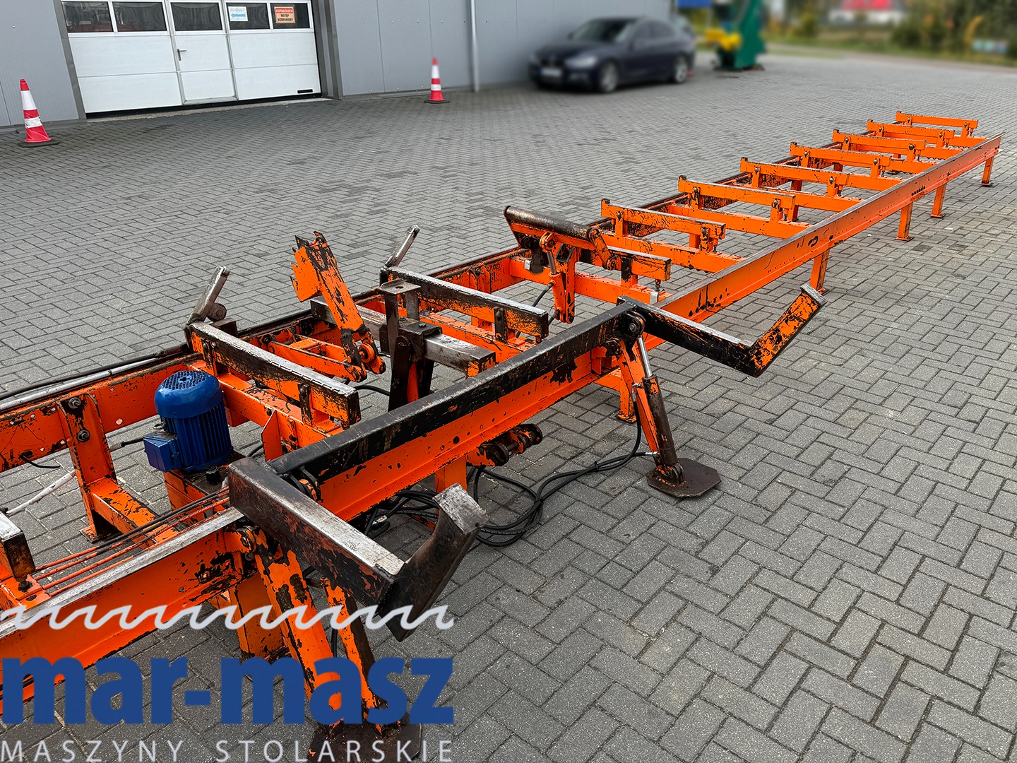 Trak pilarka taśmowa pozioma WIREX typ CZ-1 hydrauliczny - 18