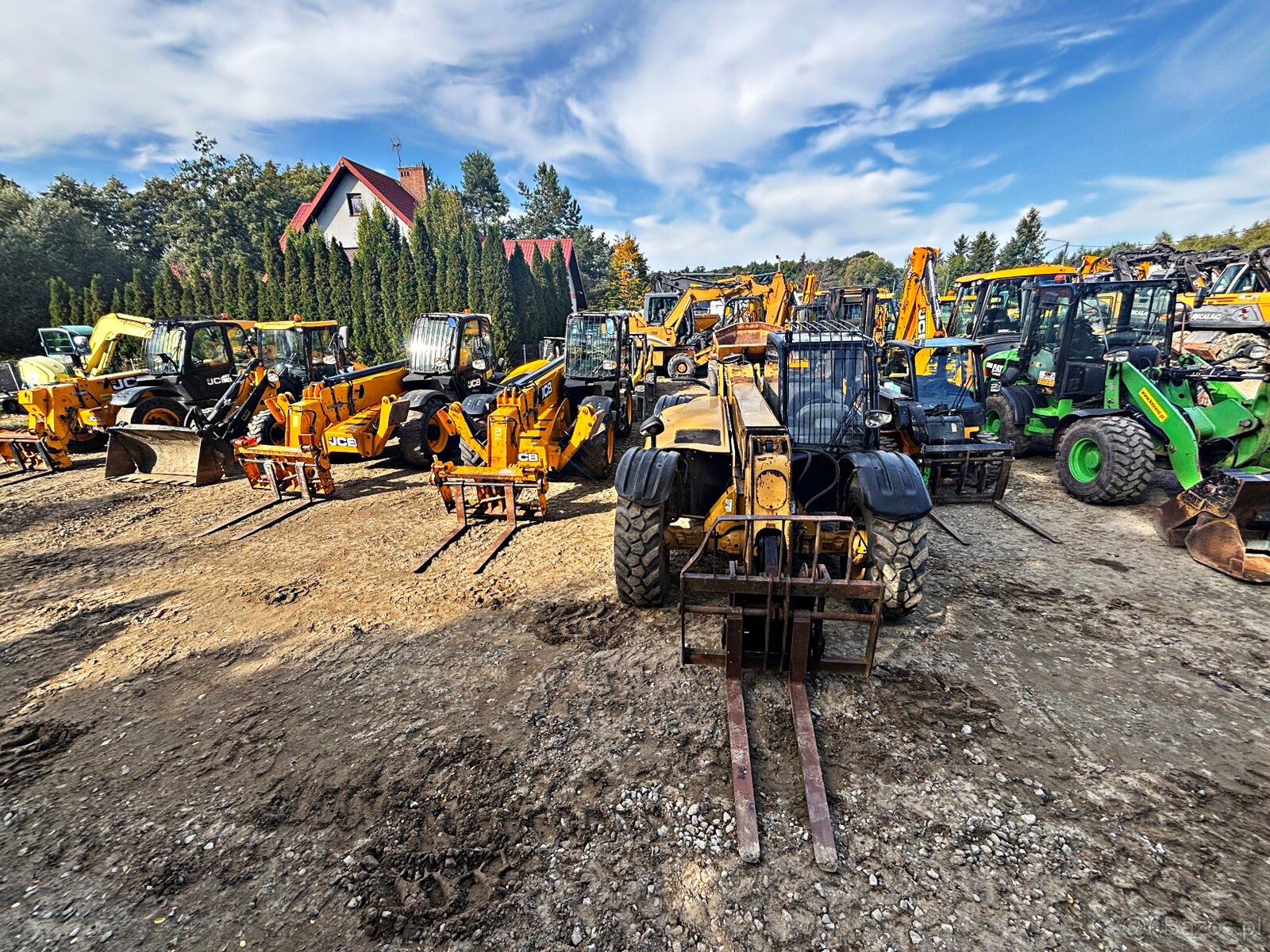 CATERPILLAR TH330B ŁADOWARKA TELESKOPOWA 2004r. | JCB 531-70 - 18