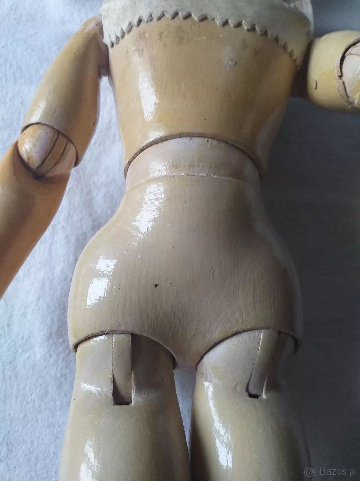 Antyczna lalka do renowacji. Znak firmowy do identyfikacji. - 18