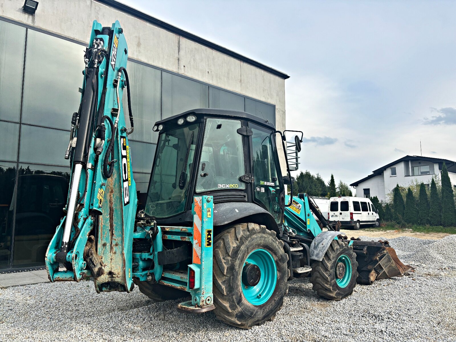 JCB 3CX KOPARKO-ŁADOWARKA 2017R | CAT 428 432 CASE 590 580 N - 18