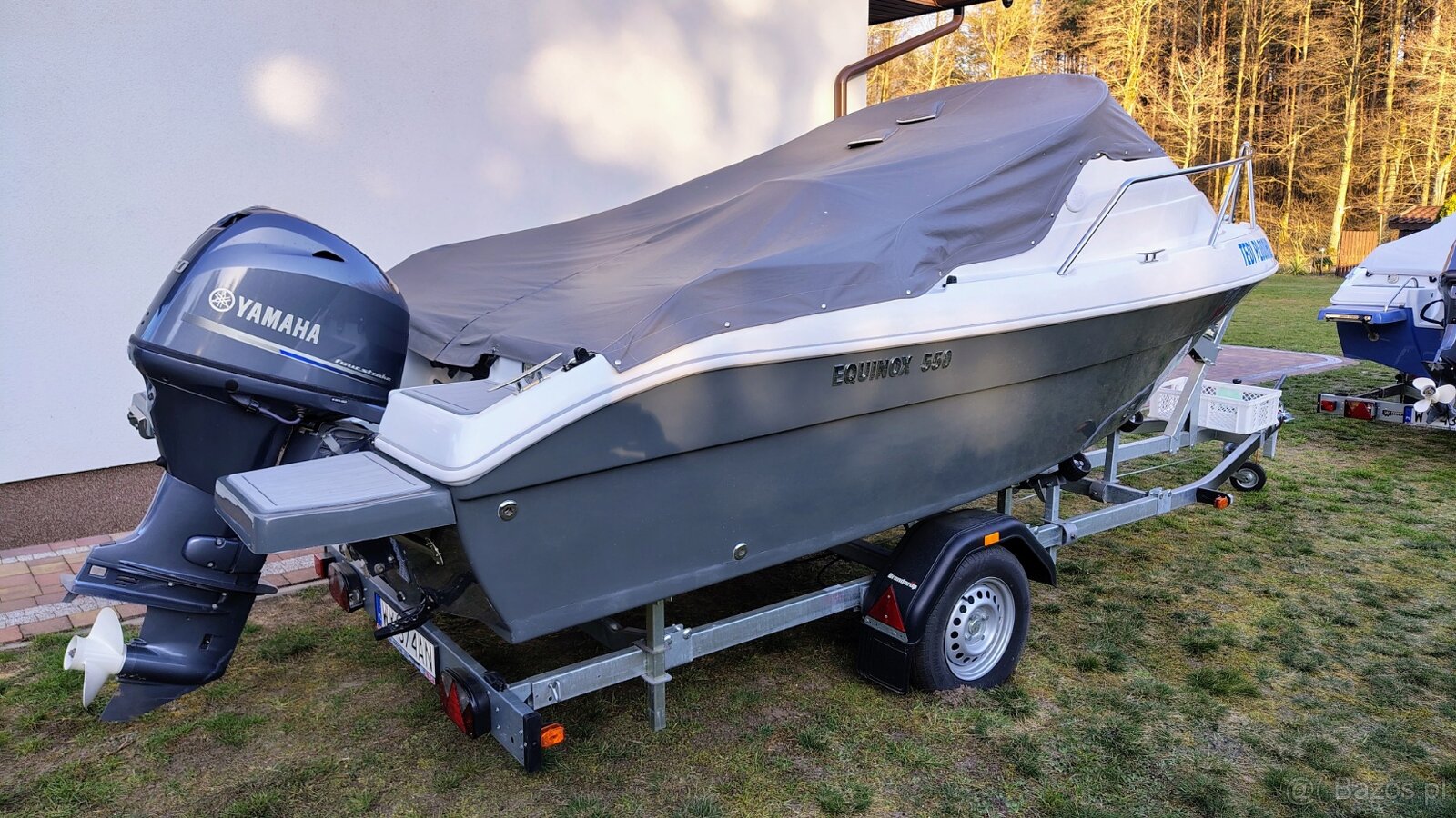 Motorówka SCALAR 525 CABIN+Silnik YAMAHA 60KM+Przyczepa - 18