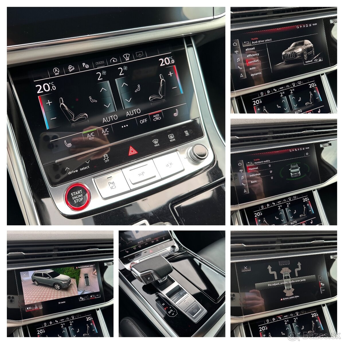 Audi SQ7 4.0 TFSI V8 373KW/507HP Quattro S-Line Panoráma - 18