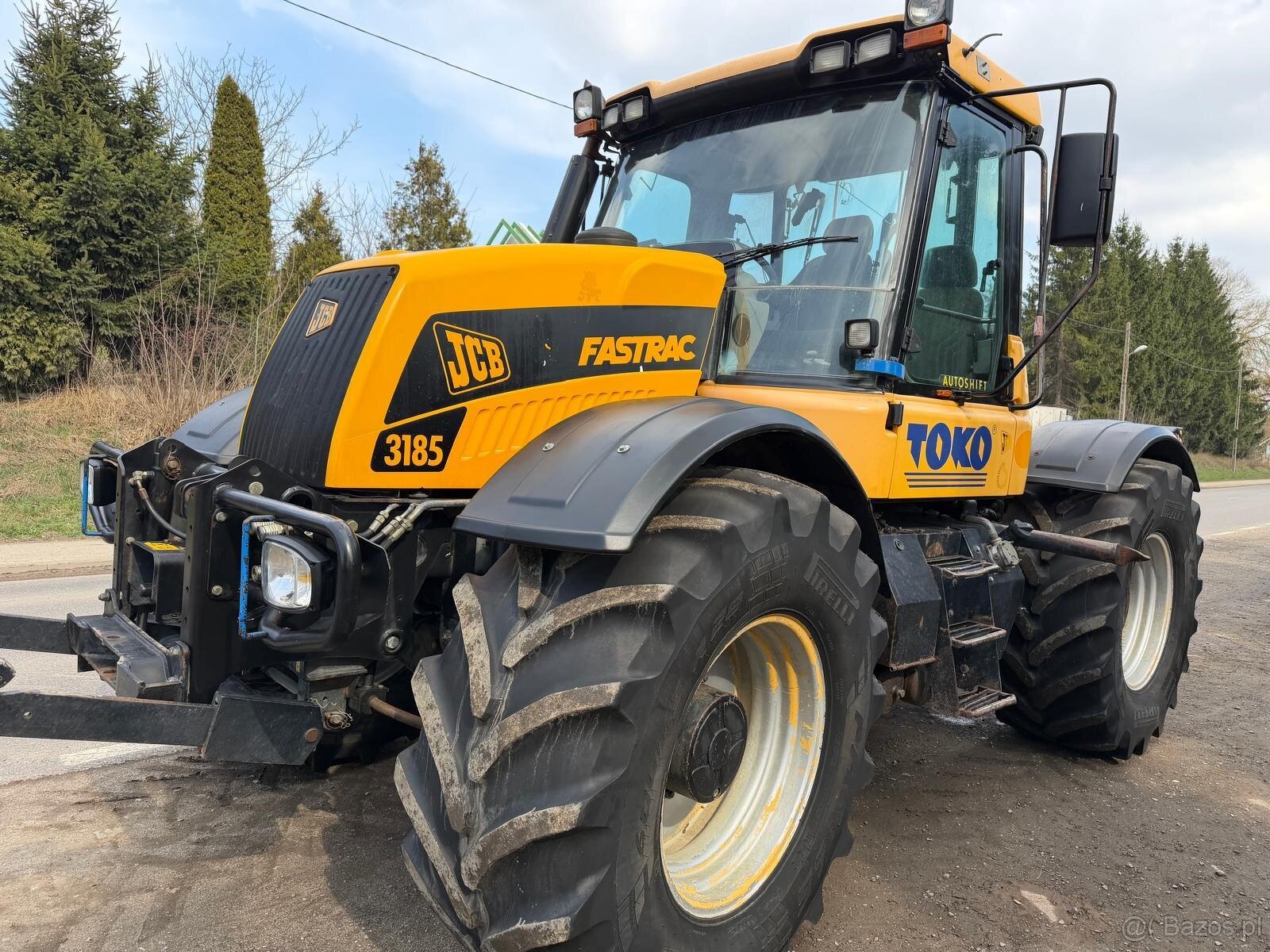 Ciągnik rolniczy JCB Fastrac 3185 rok prod. 2001, cena 68500 - 18