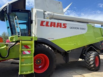 Kombajn zbożowy Claas Lexion 580 heder V750 laser pilot spro - 18