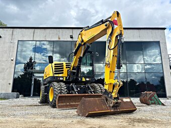 Yanmar B95W KOPARKA KOŁOWA 2020R. MTH: 2614 | KOMATSU PW 98 - 18