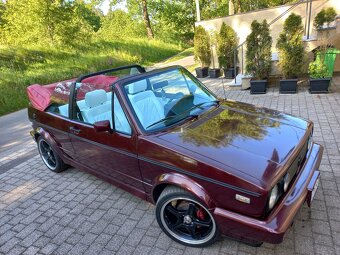 vw golf mk1 cabrio klima skóry kamann bez rdzy oryginał - 18