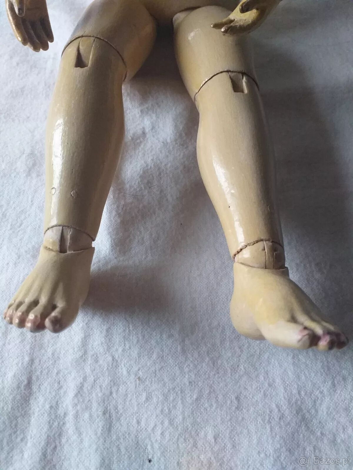 Antyczna lalka do renowacji. Znak firmowy do identyfikacji. - 19