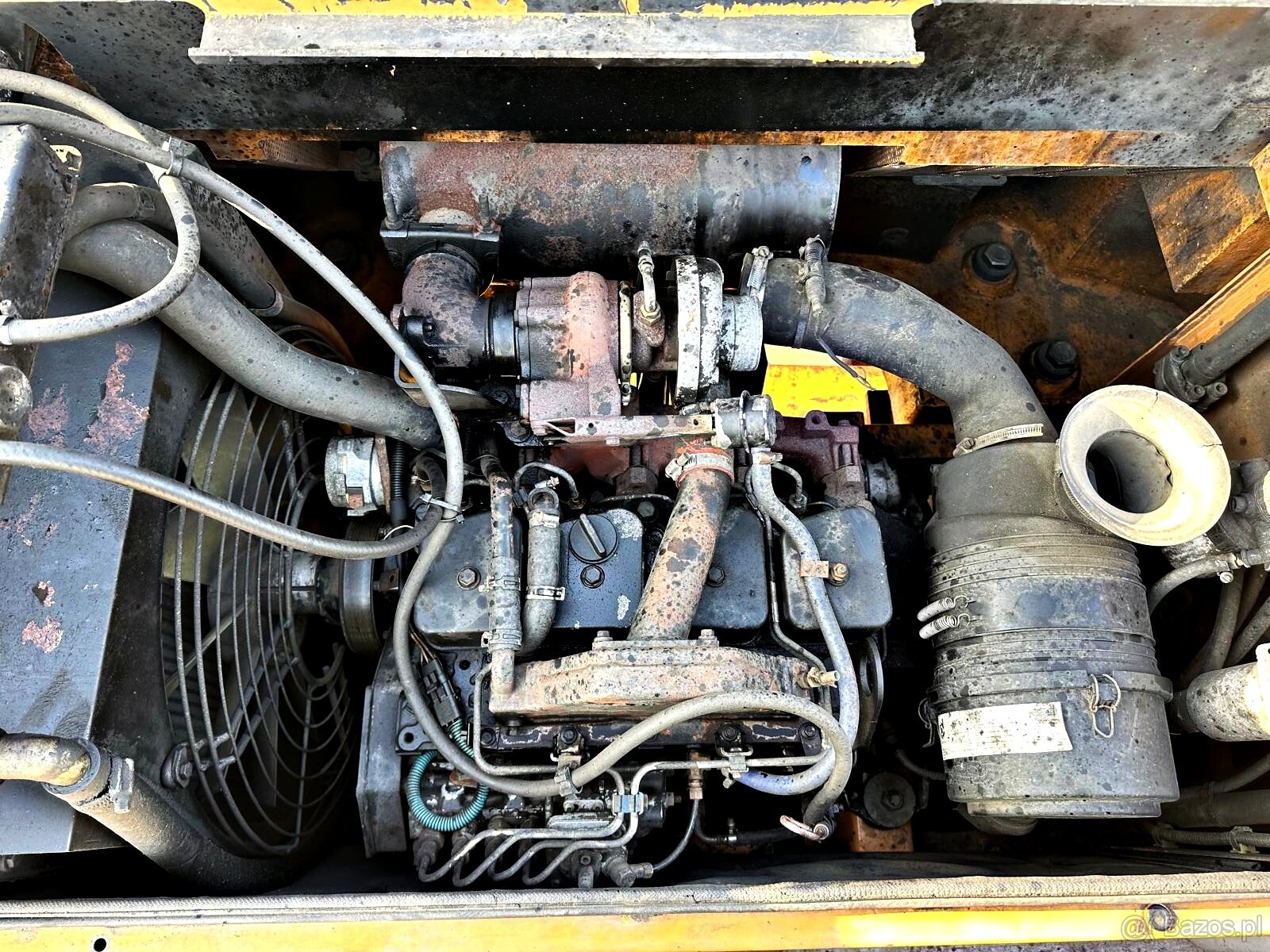CASE 88-P KOPARKA KOŁOWA 2001R. | KOMATSU VOLVO 160 180 JCB - 19