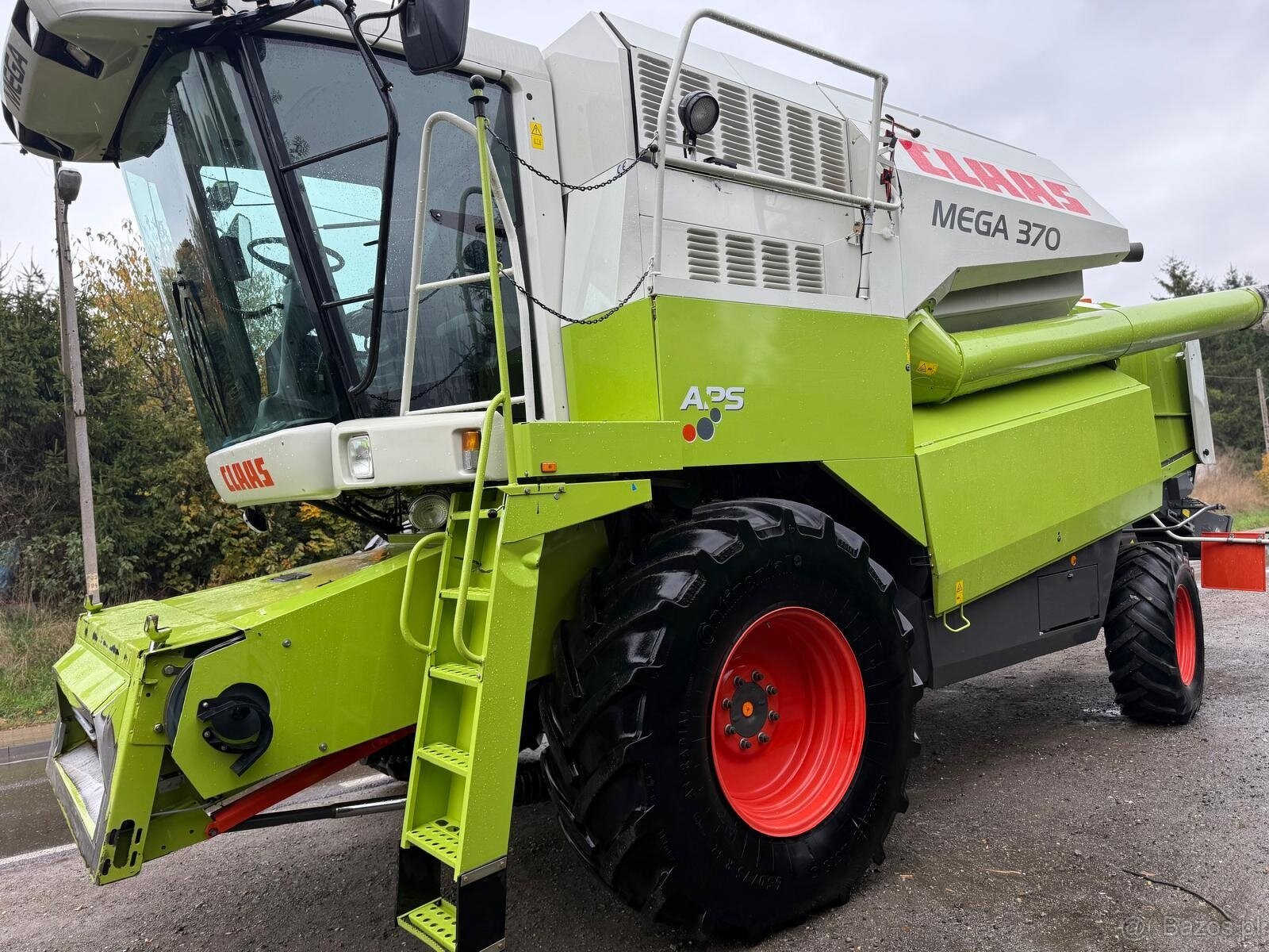 Kombajn zbożowy Claas Mega 370 heder 6m stół do rzepaku rok - 19