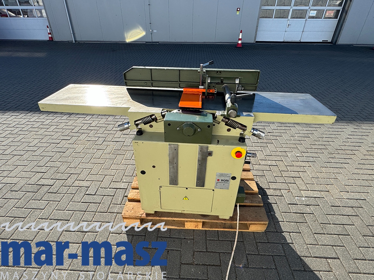 Wyrówniarko – grubościówka SCM 2041 FSB - 19