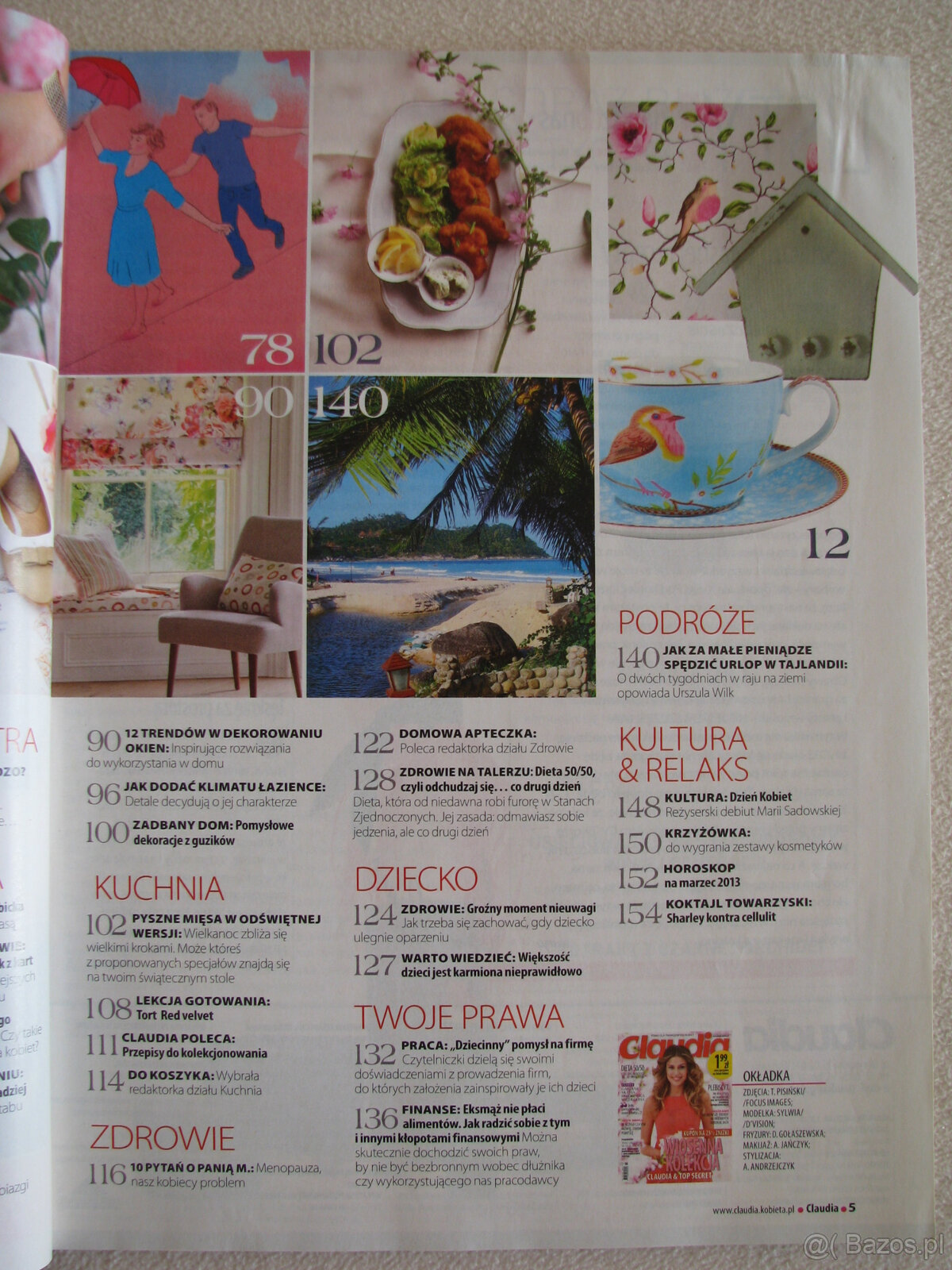 Magazyn Claudia – miesięcznik z lat 1997 - 2013 - 19