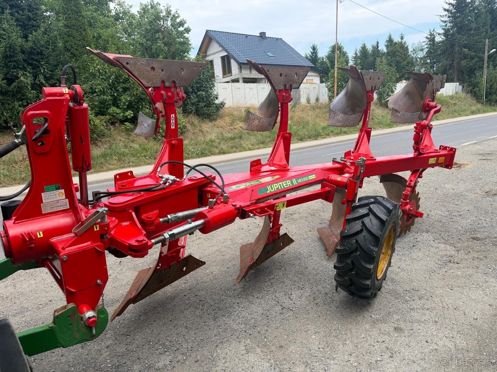 Plug 4 Skibowy Opall-Agri Saturn 140 4S rok prod. 2016 pług - 19