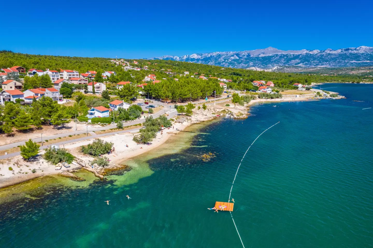 Chorwacja-umeblowany dom z widokiem na ogród i morze - 19