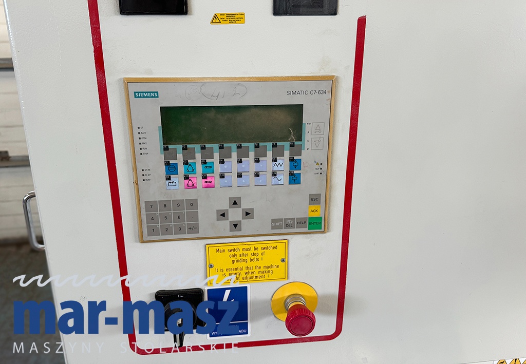 Szlifierka szerokotaśmowa WEBER LCE 2000 DP-1350 - 19