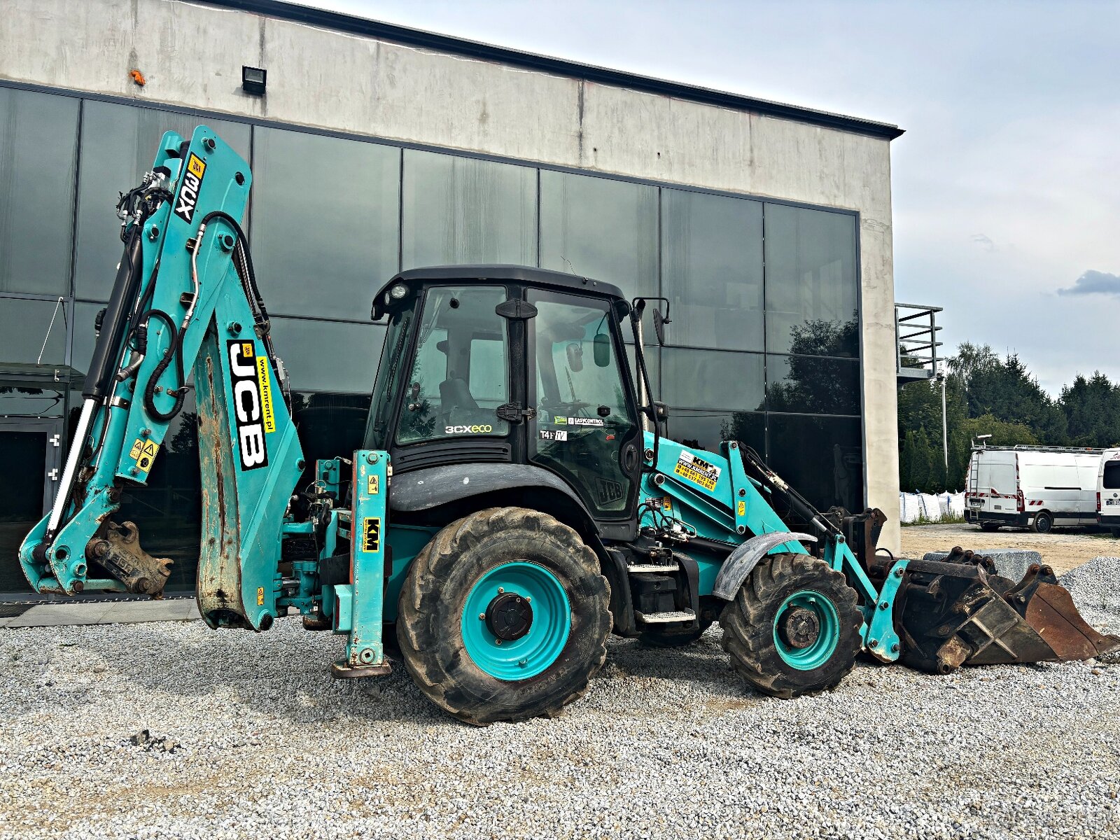JCB 3CX KOPARKO-ŁADOWARKA 2017R | CAT 428 432 CASE 590 580 N - 19