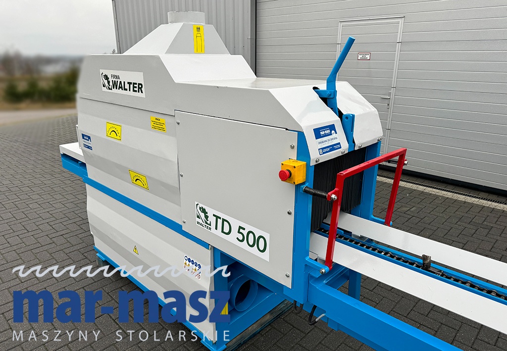 Trak tarczowy dwuwałowy WALTER TD 500 - 19