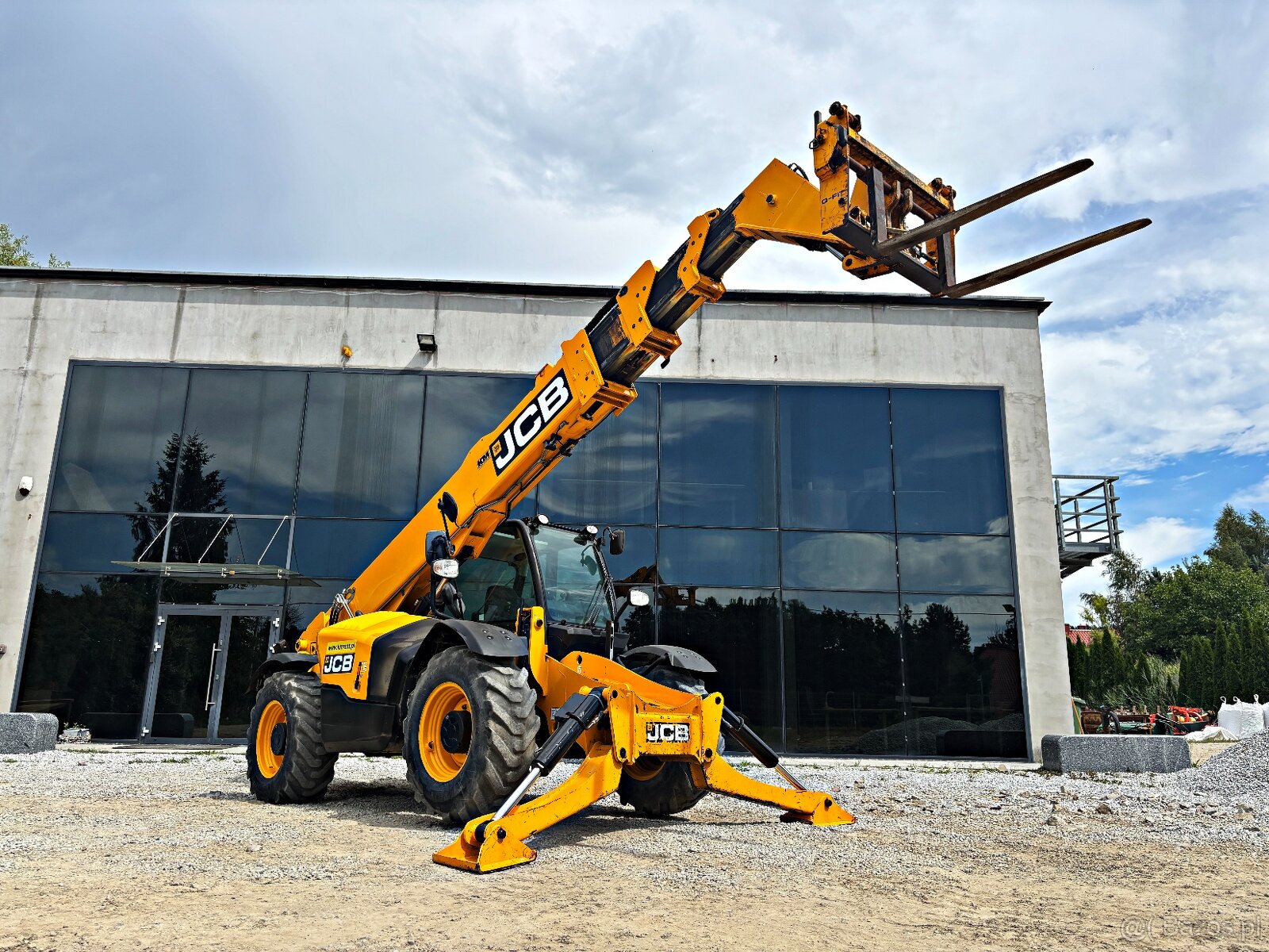 JCB 540-180 ŁADOWARKA TELESKOPOWA 2018R. MTH:1870 | JCB 53 - 19