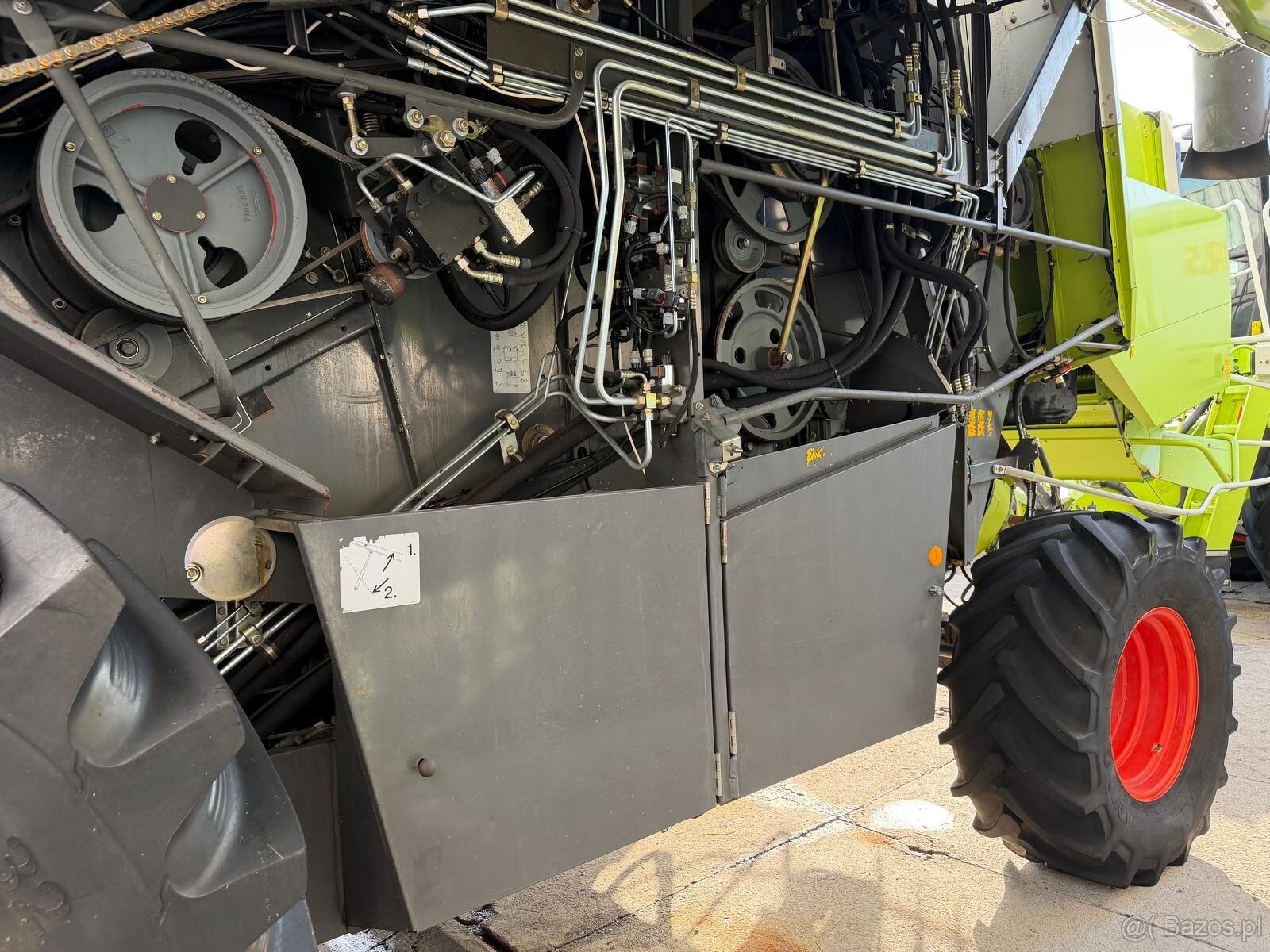 Claas Lexion 450 Evo heder 7,5m rok pr 2003 sprowadzony ce - 19